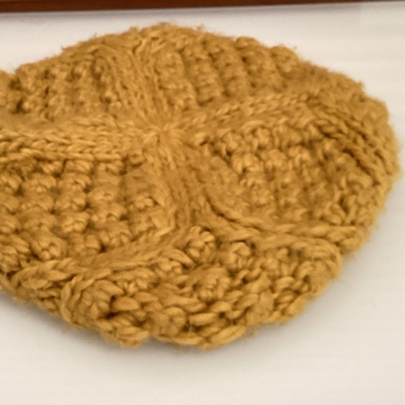 H&M Mustard Yellow Barrette Hat - Picture 3 of 3